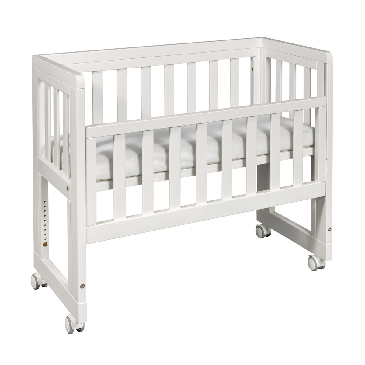 Bedside Crib Oslo White