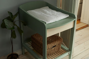 Changing Table Wave Light green. Part assembled
