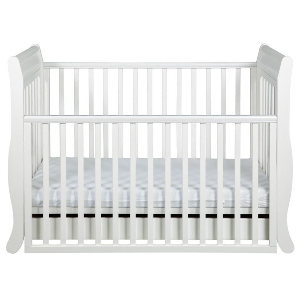 Cot Romantica Troll Nursery White