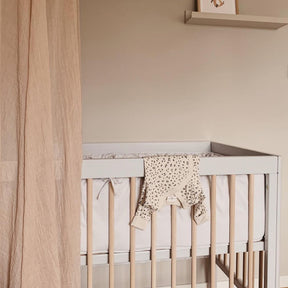 Cot Lukas Duo Soft Grey/Natural Wax
