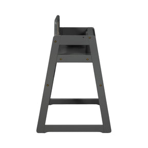 Highchair Rattan Seal Grey