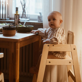Hochstuhl aus Rattan